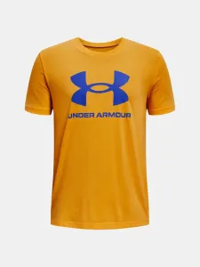 Under Armour UA Sportstyle Logo SS Koszulka dziecięce Żółty #190452