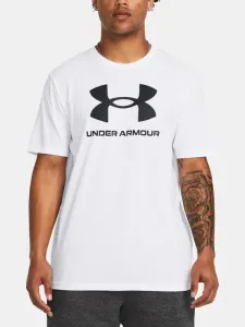 Under Armour UA Sportstyle Logo Update SS Koszulka Biały #579994
