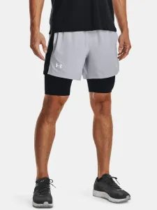 Under Armour UA Launch 5'' 2-In-1 Szorty Szary