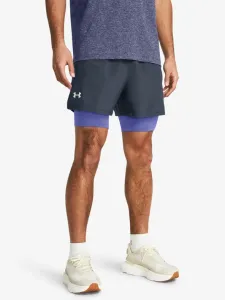 Under Armour UA Launch 5'' 2-IN-1 Szorty Szary