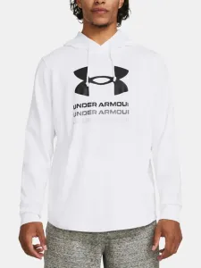 Under Armour UA Rival Terry Graphic Hood Bluza Biały