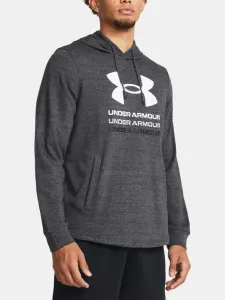 Under Armour UA Rival Terry Graphic Hood Bluza Szary
