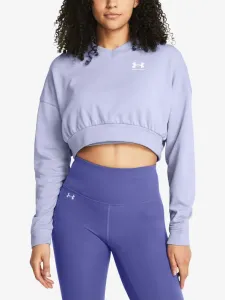 Under Armour UA Rival Terry OS Crop Crw Bluza Fioletowy