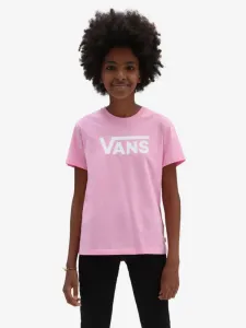 Vans Flying V Koszulka dziecięce Różowy #229711
