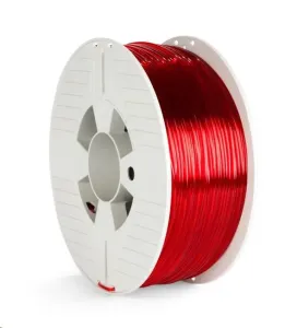 VERBATIM 3D Printer Filament PET-G 2.85mm, 123m, 1kg red transparent