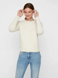 Vero Moda Sweter Biały #470976