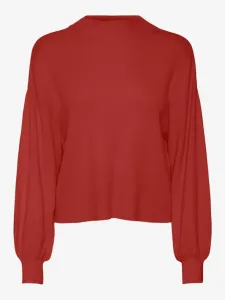 Vero Moda Sweter Czerwony
