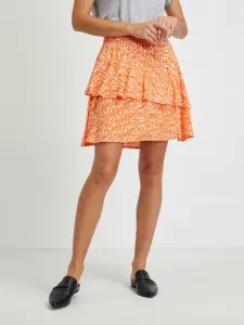 Vero Moda Spódnica Pomarańczowy