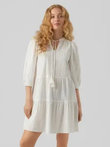 Vero Moda Pretty Sukienka Biały #354063