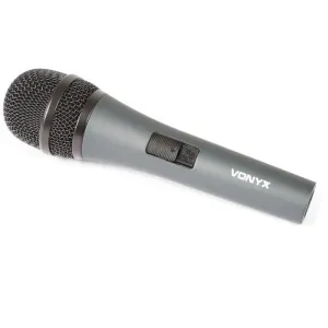 Vonyx DM825, mikrofon dynamiczny, XLR, kabel