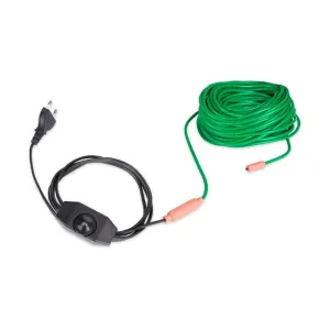 Waldbeck Greenwire Select 20, kabel grzejny do roślin, 20 m, z termostatem, IP68