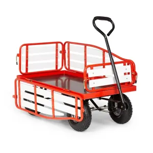 Waldbeck Ventura, wózek ręczny, maksymalne obciążenie 300 kg, stal, PVC, czerwony