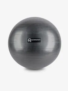 Worqout Gym Ball 85cm Piłka gimnastyczna Czarny