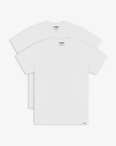 Wrangler Koszulka 2 szt. Biały #283530