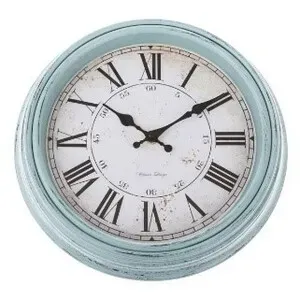 Zegar ścienny Babyblue, śr. 30,5 cm, plastik