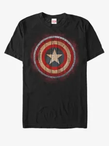 ZOOT.Fan Marvel Captain America shield Koszulka Czarny #175063