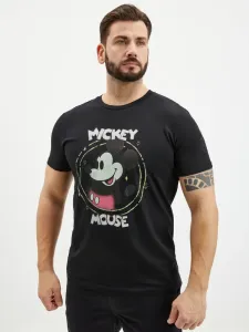 ZOOT.Fan Disney Mickey Mouse Koszulka Czarny #173199
