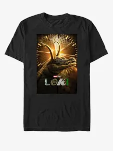 ZOOT.Fan Marvel Alligator Loki Poster Koszulka Czarny