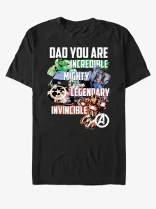 ZOOT.Fan Marvel Avenger Dad Koszulka Czarny #460273