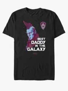 ZOOT.Fan Marvel Best Daddy In The Galaxy Yondu Strážci Galaxie Koszulka Czarny #437680