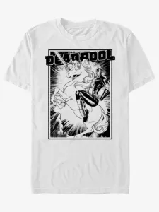 ZOOT.Fan Deadpool Fantasy Marvel Koszulka Biały #331358