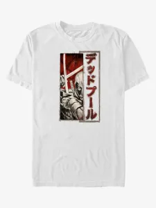 ZOOT.Fan Marvel Deadpool Sword Kanji Koszulka Biały