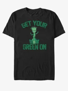 ZOOT.Fan Get Your Green On Groot Strážci Galaxie Marvel Koszulka Czarny