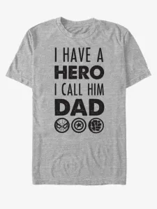 ZOOT.Fan Marvel Hero Dad Koszulka Szary #455719
