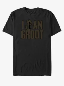 ZOOT.Fan Marvel I am Groot Strážci Galaxie Koszulka Czarny #441968