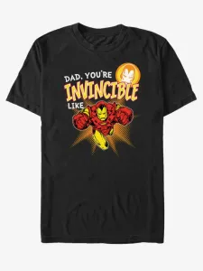 ZOOT.Fan Marvel Invincible like Dad Koszulka Czarny #458444