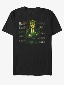 ZOOT.Fan Marvel Loki Chaotic Koszulka Czarny #488216