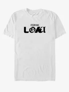 ZOOT.Fan Marvel Loki Logo Koszulka Biały