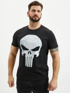 ZOOT.Fan Marvel Punisher Skull Koszulka Czarny #174944