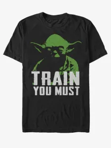 ZOOT.Fan Star Wars Yoda Train You Must Koszulka Czarny #175028